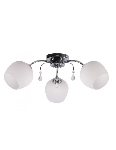 CANDELLUX ZACHERA LAMPA SUFITOWA 3X40W E27 BIAŁY 33-77981