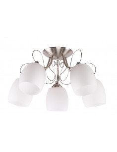 CANDELLUX AMBA LAMPA SUFITOWA 5X40W E27 BIAŁY 35-79251