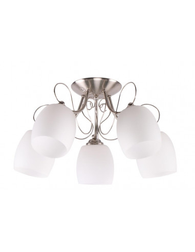 CANDELLUX AMBA LAMPA SUFITOWA 5X40W E27 BIAŁY 35-79251
