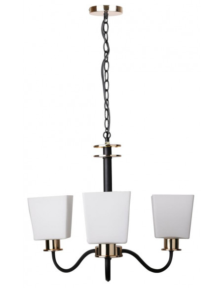 CANDELLUX SCHUBERT LAMPA WISZĄCA 3X40W E27 CZARNY 33-74232