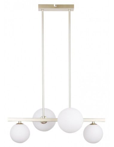 CANDELLUX KAMA LAMPA WISZĄCA 4X28W G9 MOSIĄDZ 34-73426