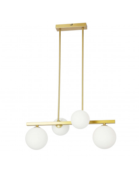 CANDELLUX KAMA LAMPA WISZĄCA 4X28W G9 MOSIĄDZ 34-73426
