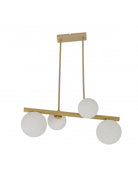 CANDELLUX KAMA LAMPA WISZĄCA 4X28W G9 MOSIĄDZ 34-73426