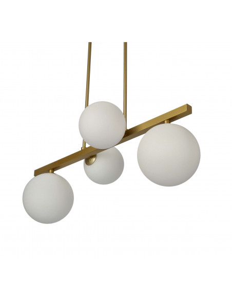 CANDELLUX KAMA LAMPA WISZĄCA 4X28W G9 MOSIĄDZ 34-73426