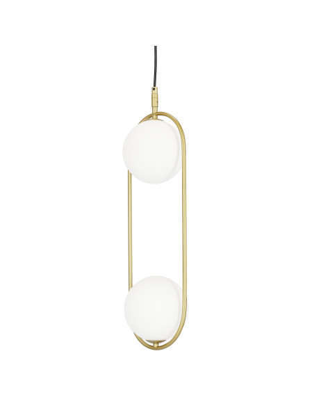 CANDELLUX CORDEL LAMPA WISZĄCA 2X28W G9 MOSIĄDZ 32-73464