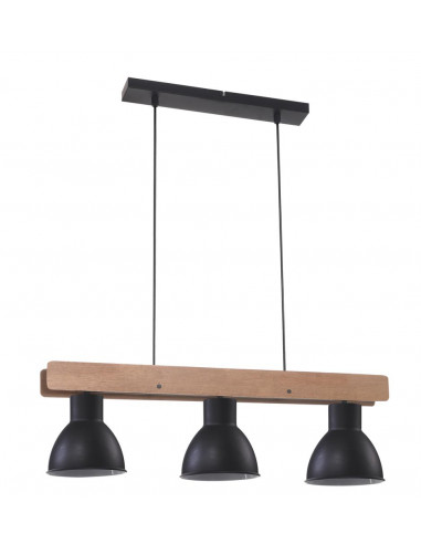 CANDELLUX VARIO LAMPA WISZĄCA 3X60W E27 CZARNY 33-73471