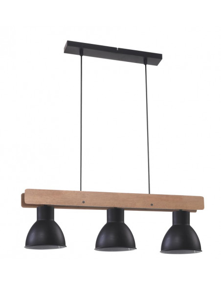 CANDELLUX VARIO LAMPA WISZĄCA 3X60W E27 CZARNY 33-73471