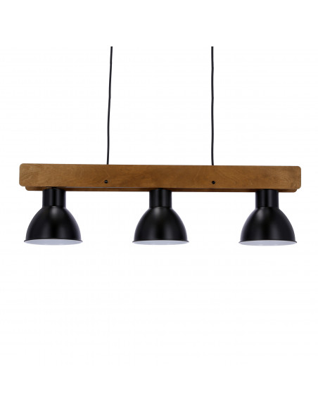 CANDELLUX VARIO LAMPA WISZĄCA 3X60W E27 CZARNY 33-73471