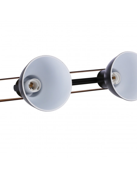 CANDELLUX VARIO LAMPA WISZĄCA 3X60W E27 CZARNY 33-73471
