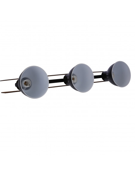 CANDELLUX VARIO LAMPA WISZĄCA 3X60W E27 CZARNY 33-73471