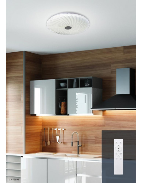 CANDELLUX CALIPSO LAMPA SUFITOWA PLAFON 60W LED 48,5 CM ZMIENNA BARWA I JASNOŚĆ 14-75239
