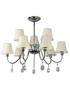 CANDELLUX SORENTO ZWIS 9X40W E14 CHROM 39-11626