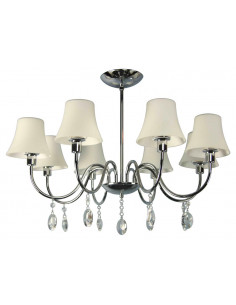 CANDELLUX SORENTO ZWIS 8X40W E14 CHROM 38-11602