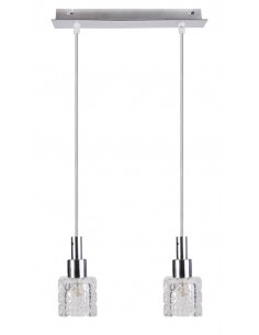 CANDELLUX RUBIK ZWIS 2X40 G9 CHROM+KRYSZTAŁ 32-05922