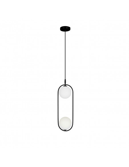 CANDELLUX Cordel zwis 2x28w g9 czarny 32-10155