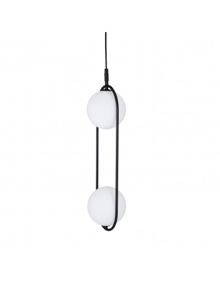 CANDELLUX Cordel zwis 2x28w g9 czarny 32-10155