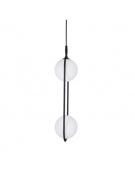 CANDELLUX Cordel zwis 2x28w g9 czarny 32-10155