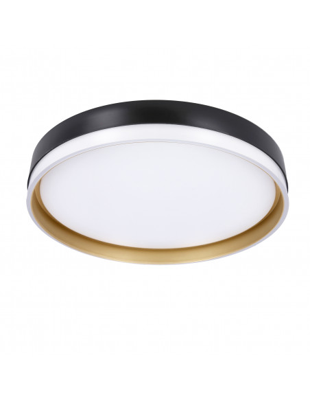 CANDELLUX MANHATTAN LAMPA SUFITOWA PLAFON 24W LED 38 CM KLOSZ BIAŁY 13-17727