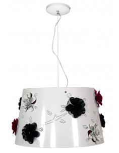 CANDELLUX ROSA LAMPA WISZĄCA 1X60W E27 BIAŁA 31-27149