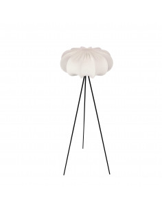 CANDELLUX CAFEE' lampa pod³ogowa czarny 1x40W E27 aba¿ur 52/23 latte 51-42033