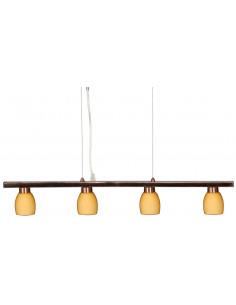 CANDELLUX DAKOTA ZWIS 4X40W G9 MIEDŹ 34-10684