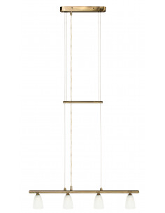 CANDELLUX PARMA ZWIS 4*40W G9 ZŁOTO PATYNA 34-84432