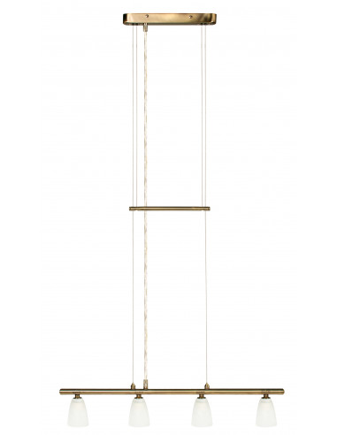CANDELLUX PARMA ZWIS 4*40W G9 ZŁOTO PATYNA 34-84432