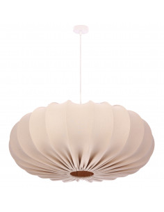 CANDELLUX CAFEE' lampa wisz¹ca 66cm bia³y 1x40W E27 aba¿ur frappe 31-39231