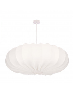 CANDELLUX CAFEE' lampa wisz¹ca 66cm bia³y 1x40W E27 aba¿ur latte 31-39224