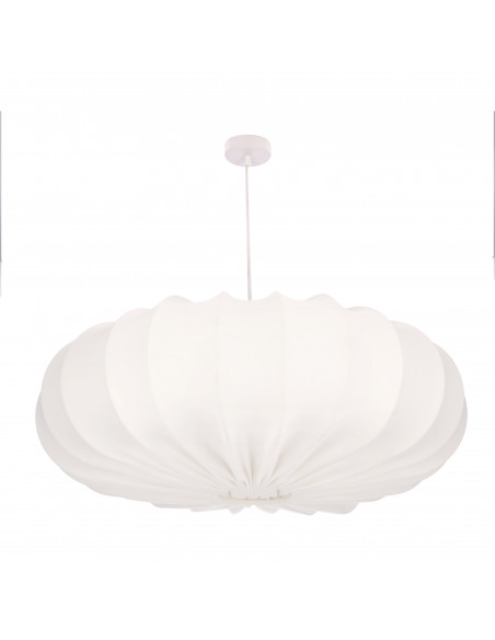CANDELLUX CAFEE' lampa wisz¹ca 66cm bia³y 1x40W E27 aba¿ur latte 31-39224