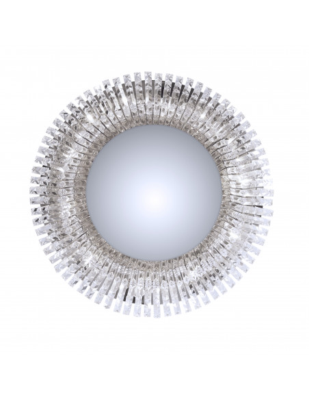 CANDELLUX MARANGA lampa sufitowa plafon chromowy 10x10W E14 kryształy bezbarwne 18-33338