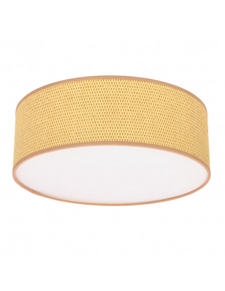 CANDELLUX SFONDO 2 ampla sufitowa 38 cm biały 2x40W E27 abażur frappe 31-41883