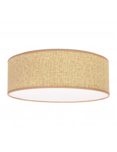 CANDELLUX SFONDO 1 ampla sufitowa 38 cm biały 2x40W E27 abażur liberica 31-41876