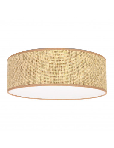 CANDELLUX SFONDO 1 ampla sufitowa 38 cm biały 2x40W E27 abażur liberica 31-41876