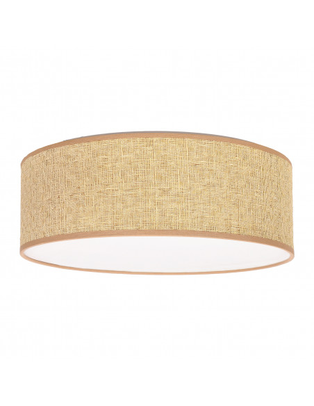 CANDELLUX SFONDO 1 ampla sufitowa 38 cm biały 2x40W E27 abażur liberica 31-41876