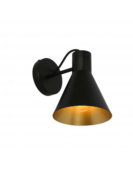 CANDELLUX MORE LAMPA KINKIET 1X40W E27 CZARNY MATOWY 21-71149