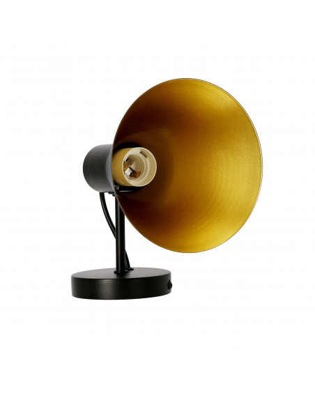 CANDELLUX MORE LAMPA KINKIET 1X40W E27 CZARNY MATOWY 21-71149