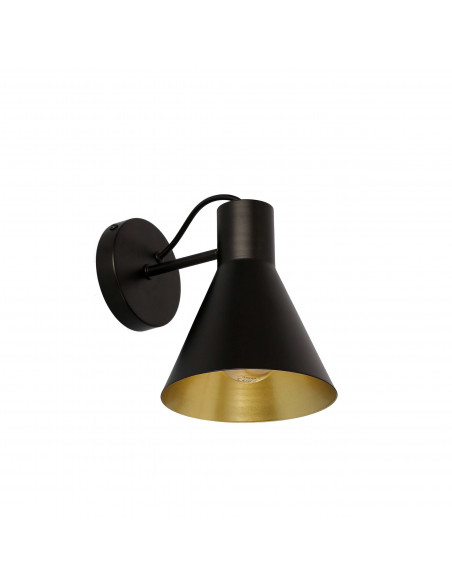 CANDELLUX MORE LAMPA KINKIET 1X40W E27 CZARNY MATOWY 21-71149