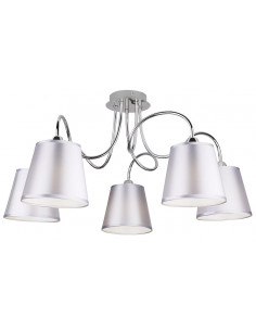 CANDELLUX LUK LAMPA WISZĄCA 5X40W E14 CHROM 35-70753