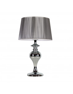 CANDELLUX GILLENIA LAMPA GABINETOWA 40CM 1X60W E27 SREBRNA 41-11954