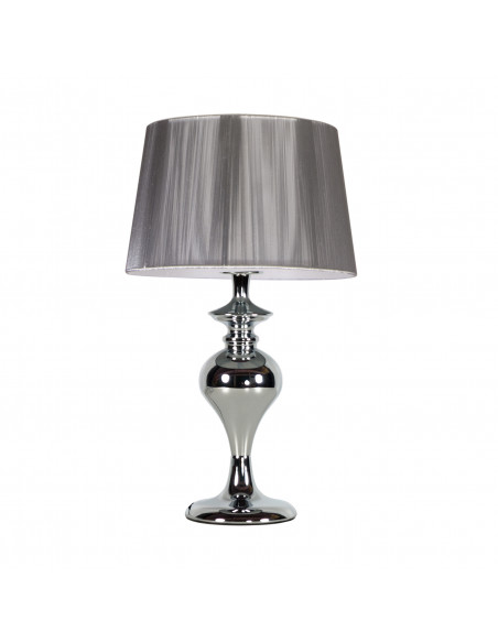 CANDELLUX GILLENIA LAMPA GABINETOWA 40CM 1X60W E27 SREBRNA 41-11954