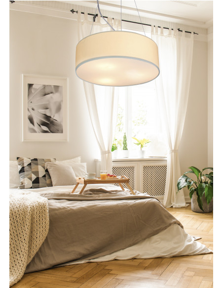 CANDELLUX KIOTO LAMPA WISZĄCA 40 3X40W E27 KREMOWY 31-67739
