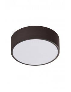CANDELLUX ZIGO LAMPA SUFITOWA PLAFON 10W LED 6500 K METAL WENGE 250X80MM 10-39545