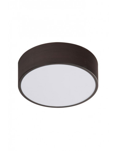 CANDELLUX ZIGO LAMPA SUFITOWA PLAFON 10W LED 6500 K METAL WENGE 250X80MM 10-39545
