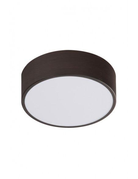 CANDELLUX ZIGO LAMPA SUFITOWA PLAFON 10W LED 6500 K METAL WENGE 250X80MM 10-39545