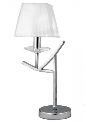 CANDELLUX VALENCIA LAMPA 1X40W E14 CHROM H-45 41-84609