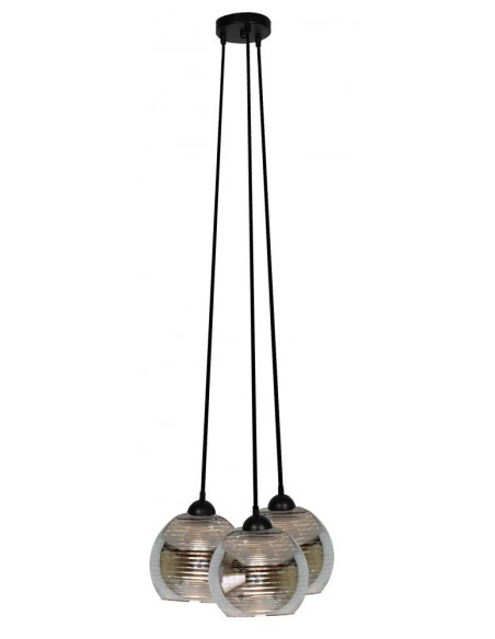 CANDELLUX TRIO 1 LAMPA WISZĄCA 3X60W E27 CHROM 33-62840