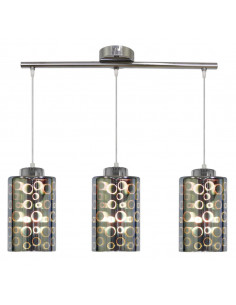 CANDELLUX NOCTURNO LAMPA WISZĄCA 3X40W E27 CHROM 33-57709