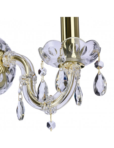 CANDELLUX MARIA TERESA LAMPA KINKIET 1X40W E14 ZŁOTY 21-95742