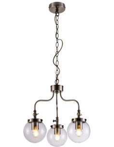 CANDELLUX BALLET LAMPA WISZĄCA 3X40W E27 PATYNOWY 33-70869